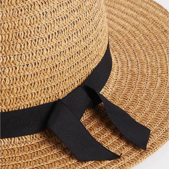 TORRID NATURAL STRAW PANAMA HAT - Picture 2 of 4